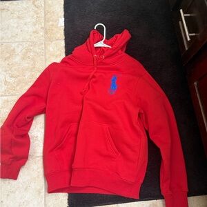 Polo by Ralph Lauren Red Hoodie